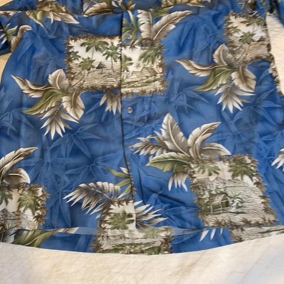DC Classic Los Vegas Hawaiian Shirt 2XL Blue - Picture 6 of 8
